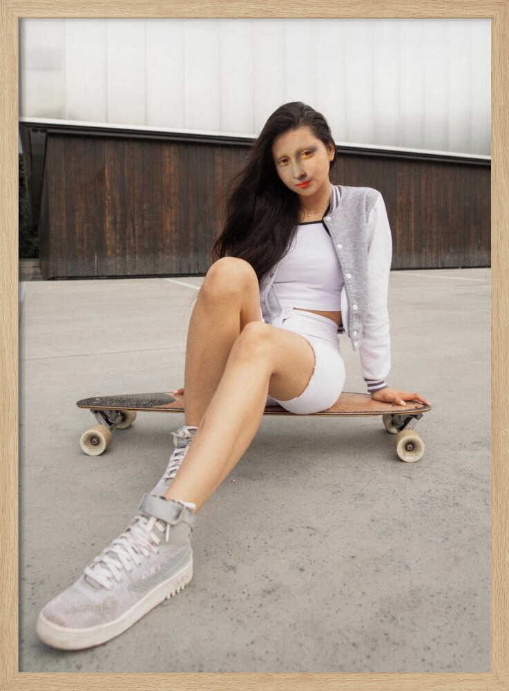 Skaterin Monalisa | Poster