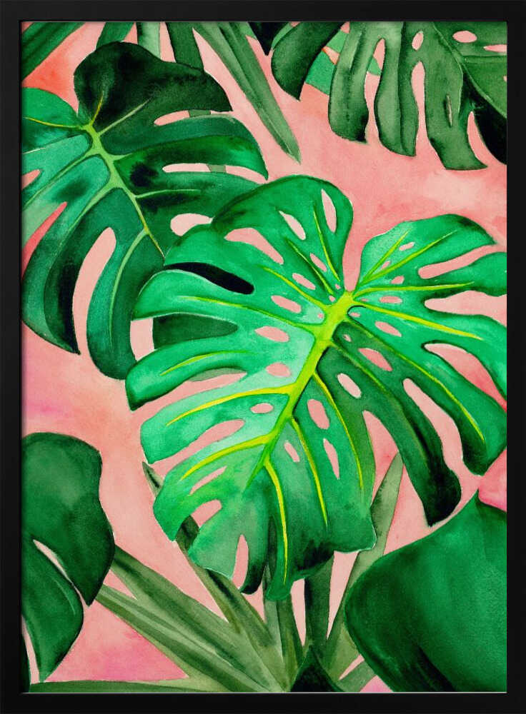 Monstera grand format | Affiche