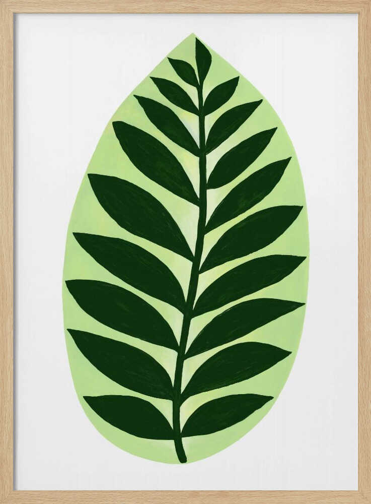 Agot (grün &amp; weiß) | Poster