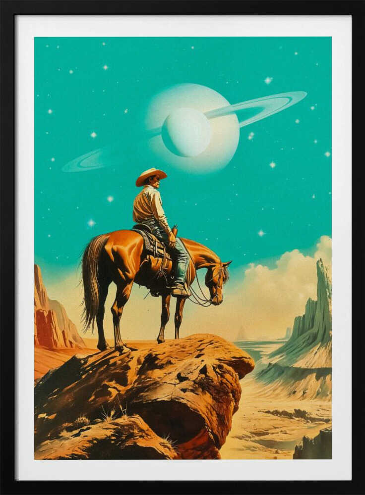 Ein westlicher Astronaut | Poster