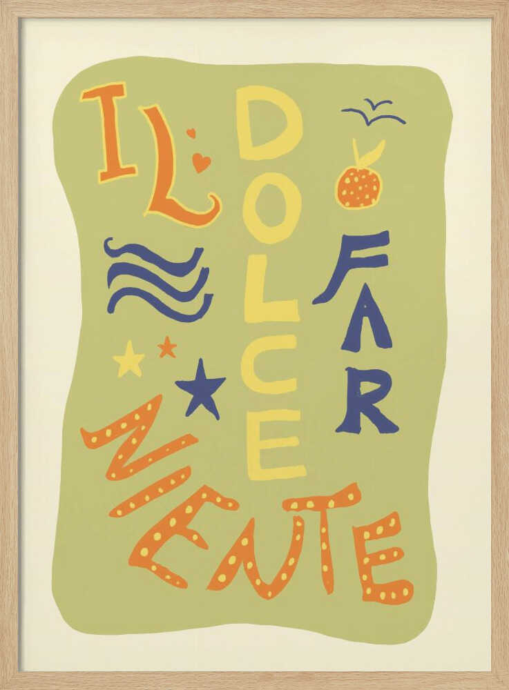 La Dolce Far Niente | Affiche