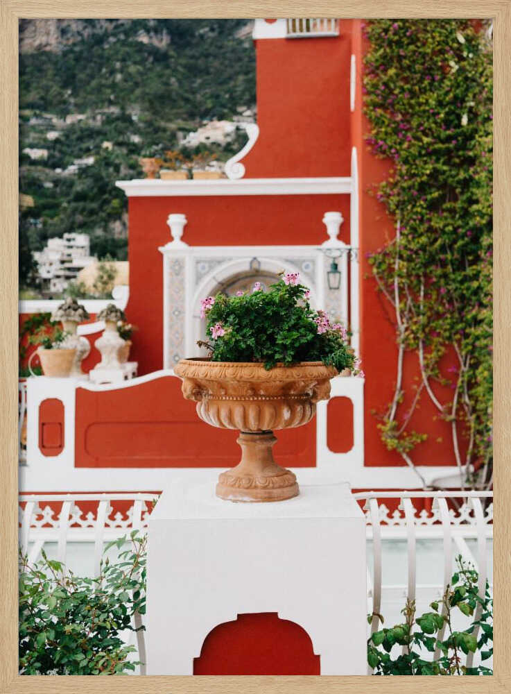 Rainy Positano IV | Poster