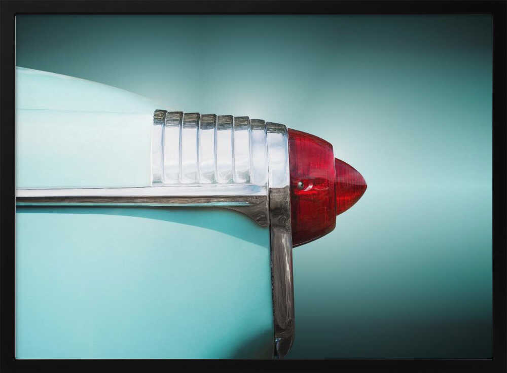 Amerikanischer Oldtimer Super 88, Baujahr 1953, Heckansicht | Poster