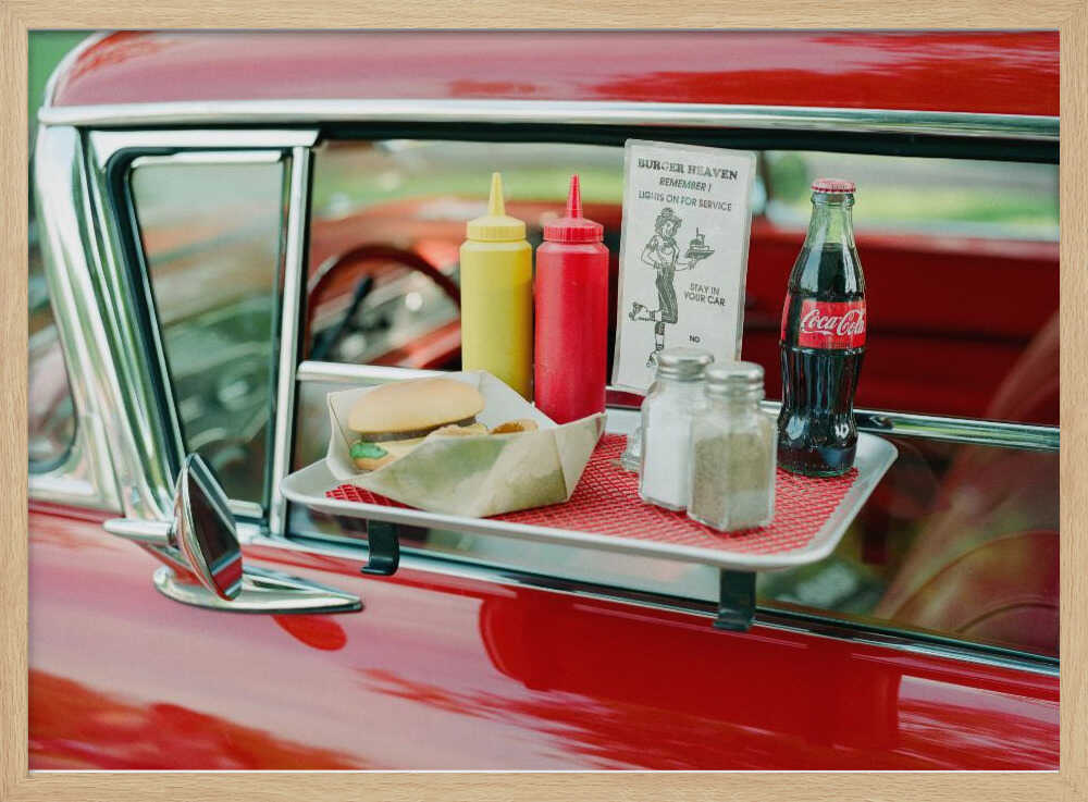 Voiture classique V | Affiche