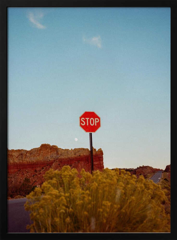 Sonnenuntergang in Abiquiu | Poster