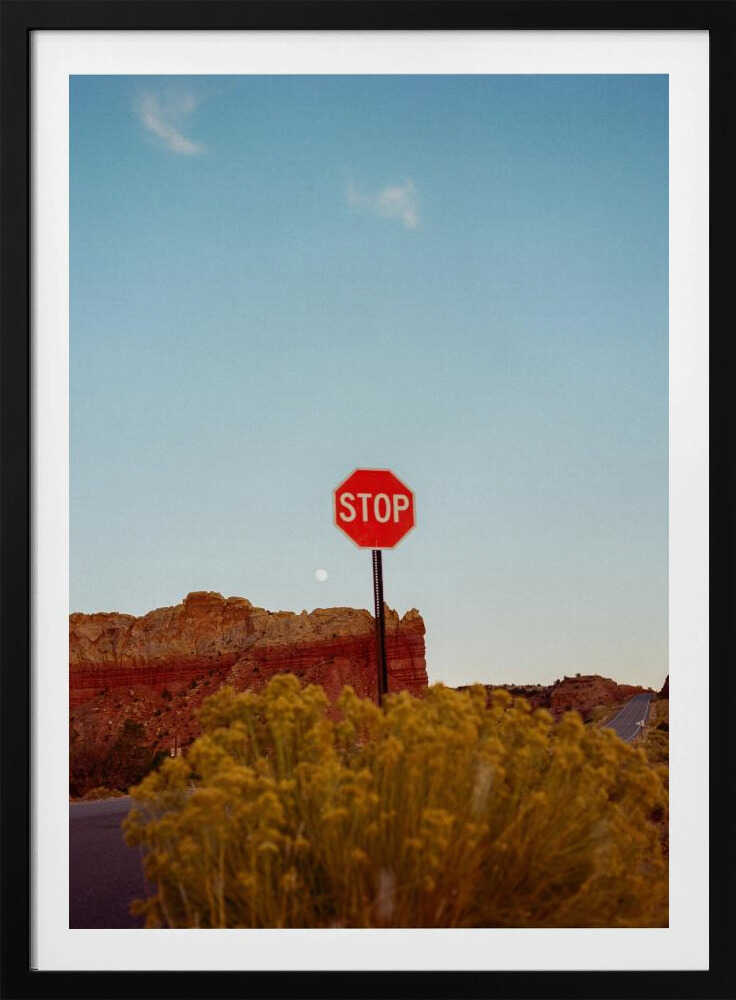 Sonnenuntergang in Abiquiu | Poster