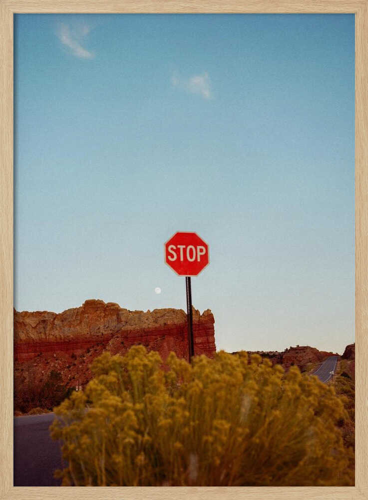 Sonnenuntergang in Abiquiu | Poster