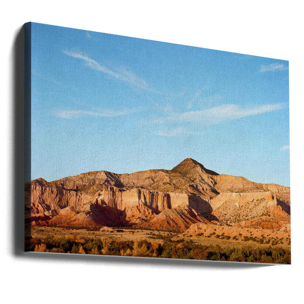 Sonnenuntergang auf der Ghost Ranch | Leinwand