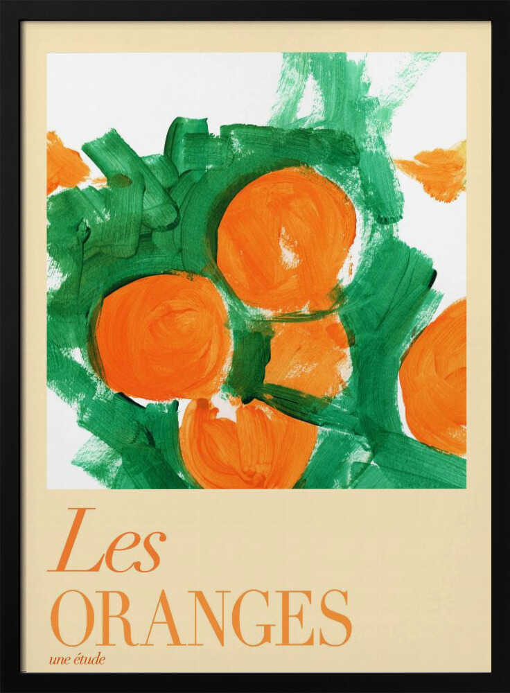 Les Oranges Une Étude 1 | Affiche