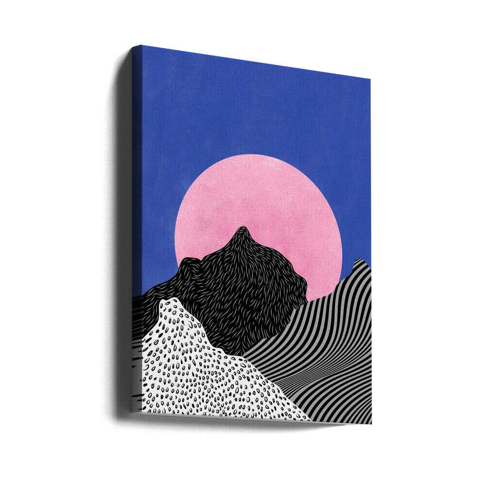 Surrealer Gipfelblick | Leinwand