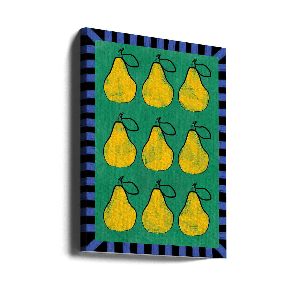 Birnengitterharmonie | Leinwand