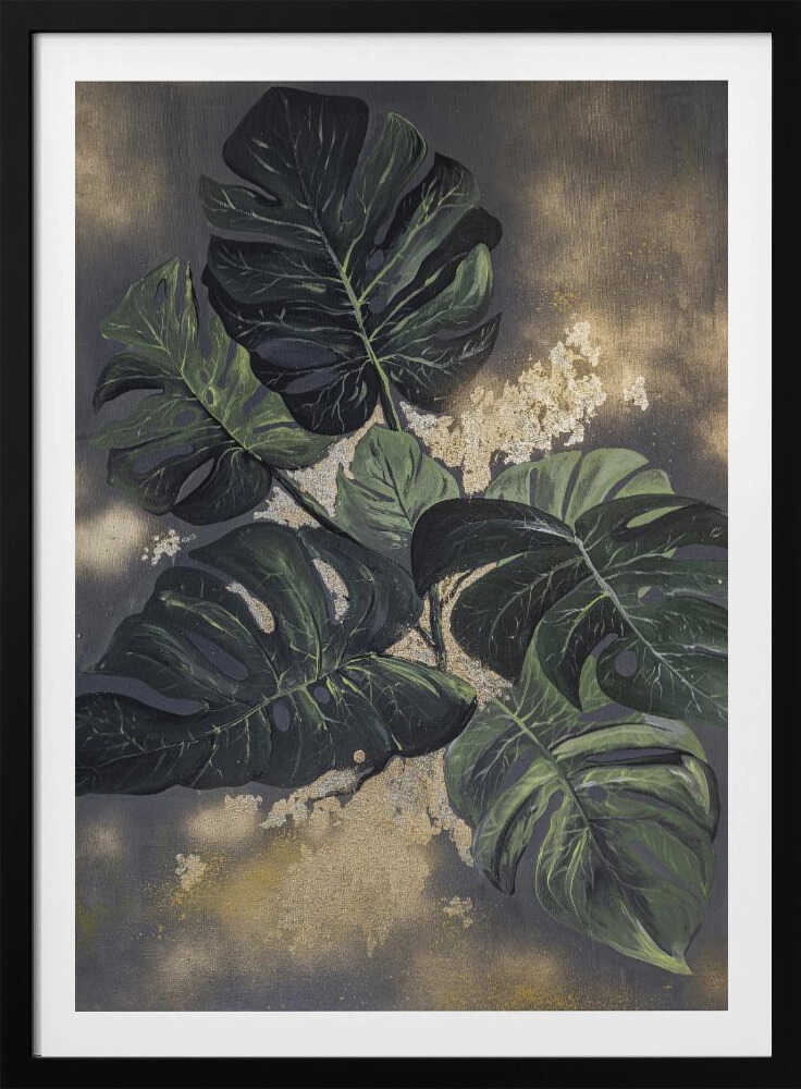 Monstera doré | Affiche