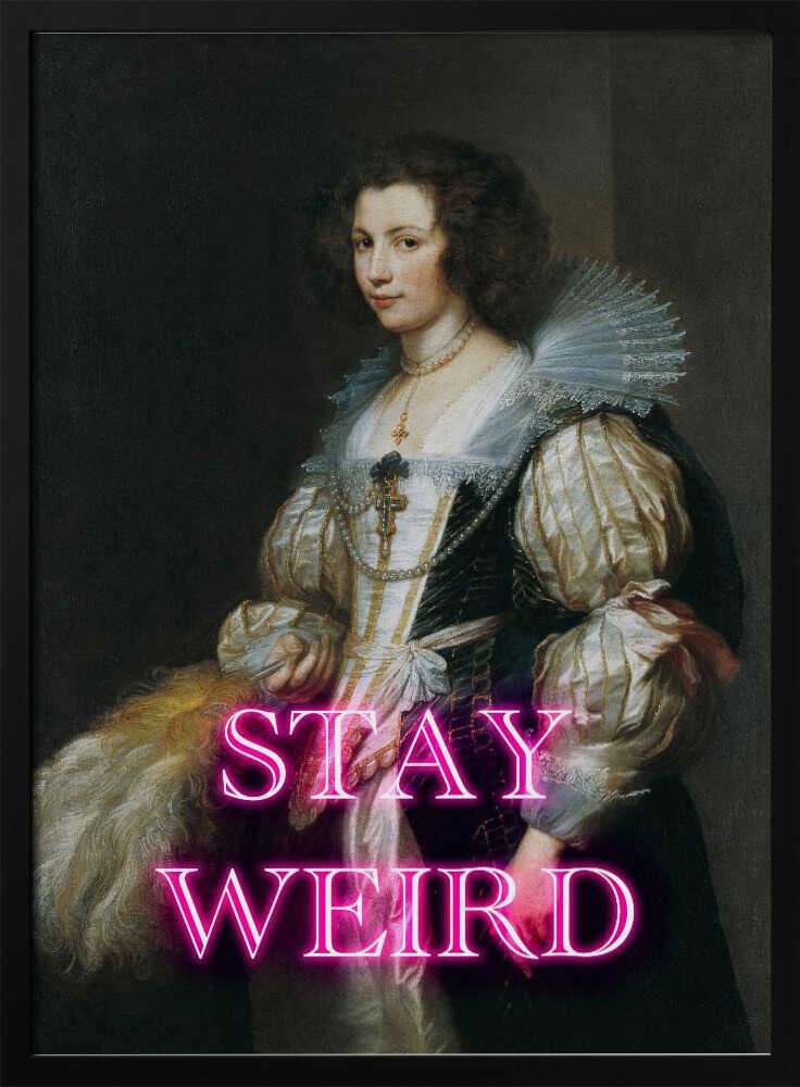 Stayweird Ratioiso | Poster