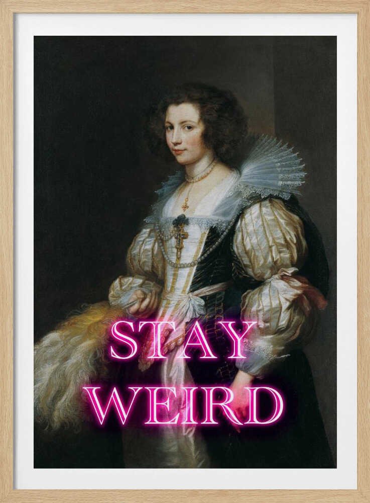 Stayweird Ratioiso | Poster