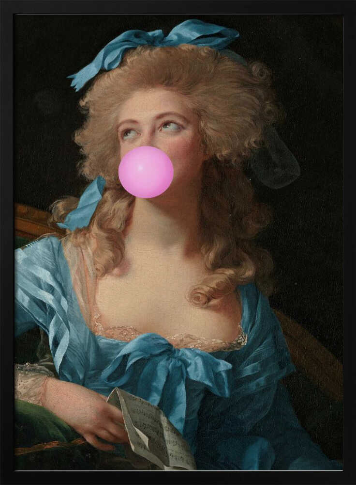 Bubblegumblue Ratioiso | Poster