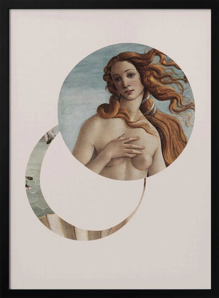 Abstrakte Venus Ratioiso | Poster