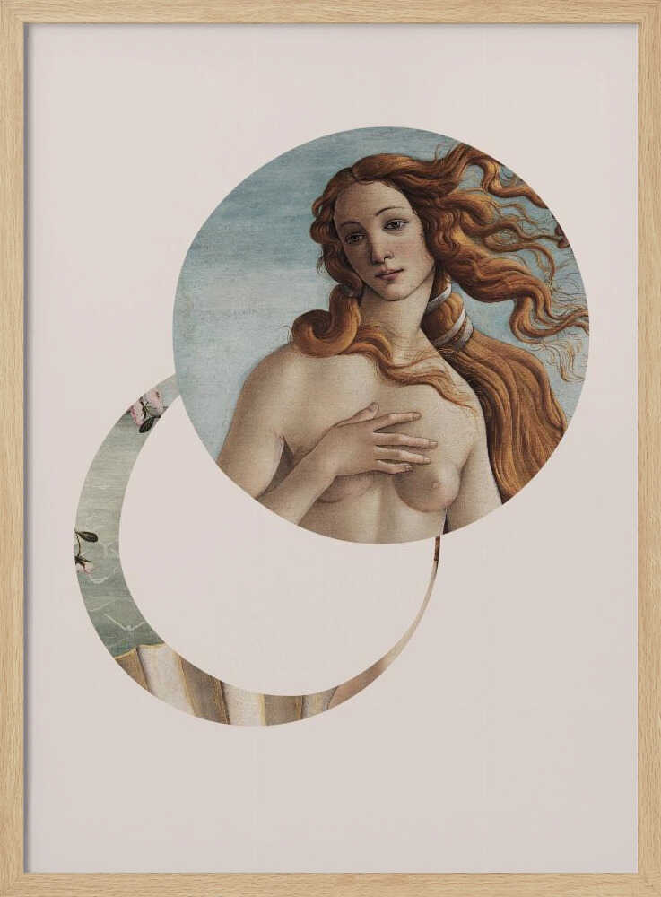 Abstrakte Venus Ratioiso | Poster