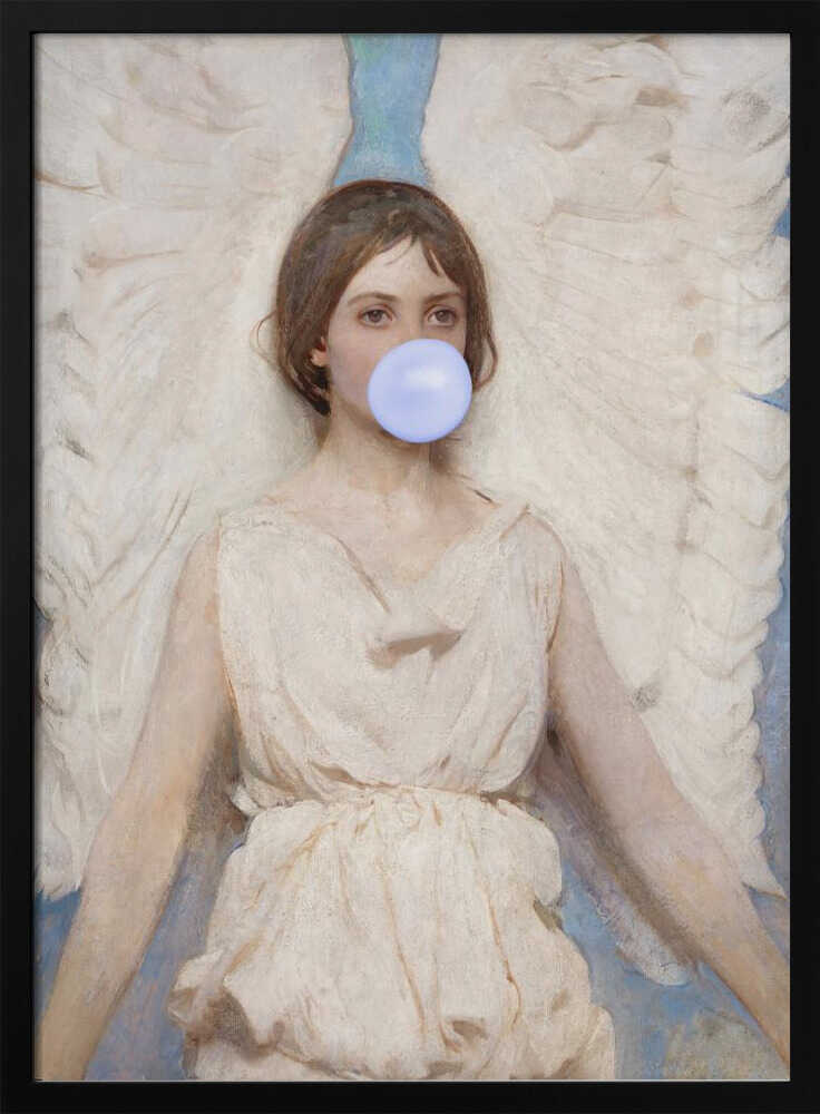 Angelpurplebg Ratioiso | Poster