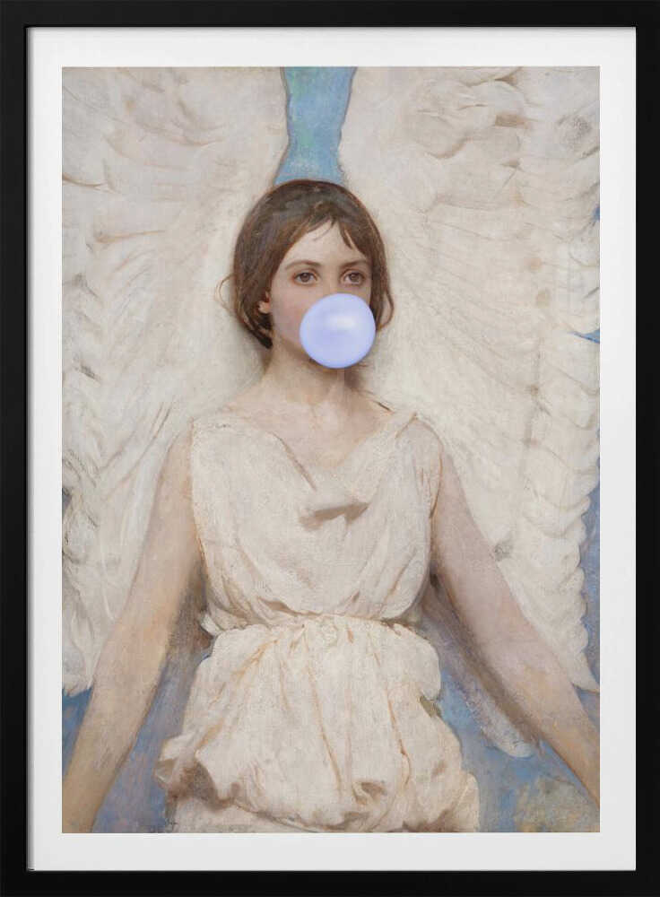 Angelpurplebg Ratioiso | Poster