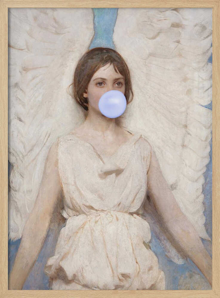 Angelpurplebg Ratioiso | Poster