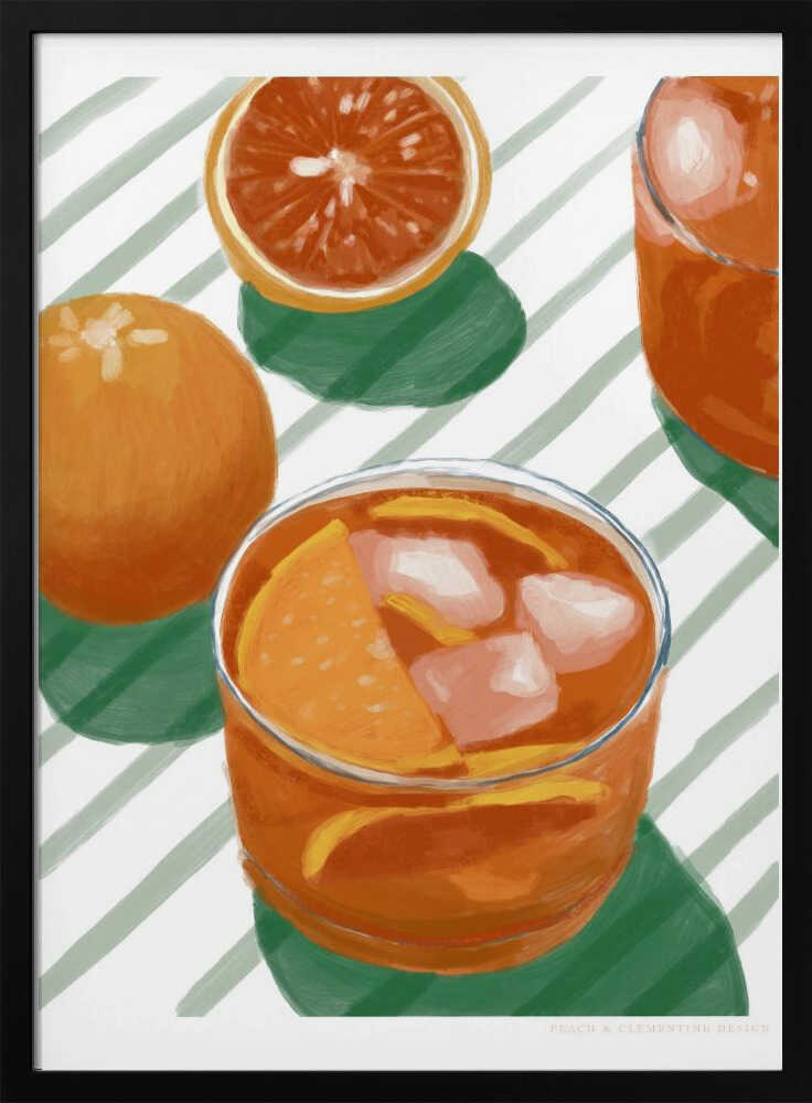 Pandc Cocktailandstripes Kopie 2 | Poster