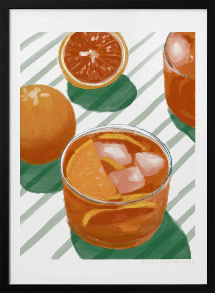 Pandc Cocktailandstripes Kopie 2 | Poster