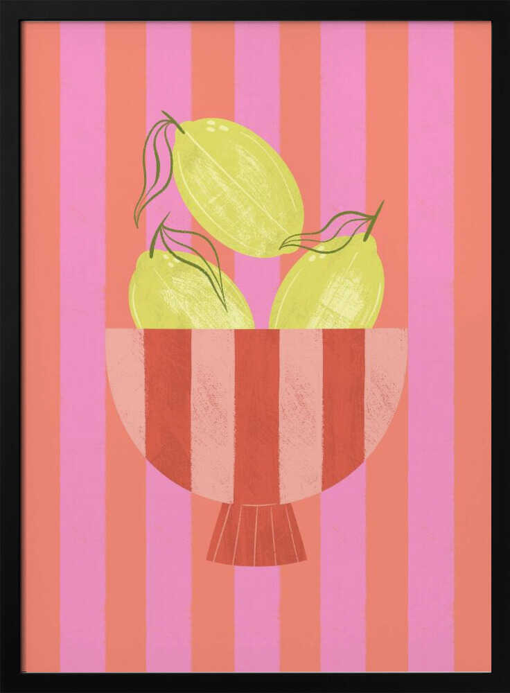 Bol de citrons | Affiche