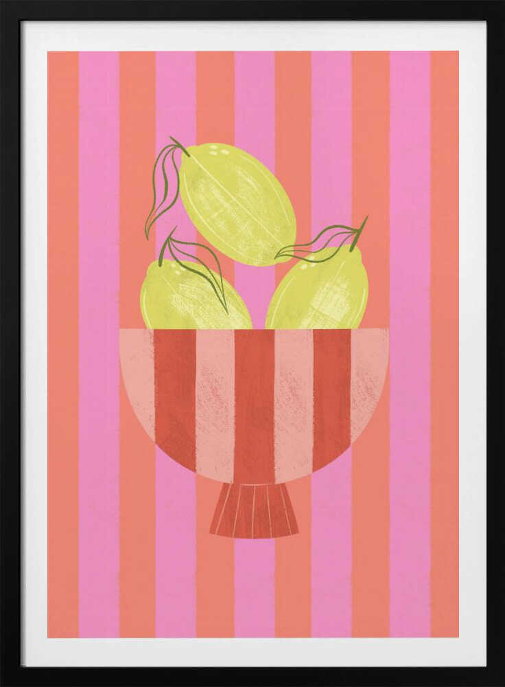 Bol de citrons | Affiche