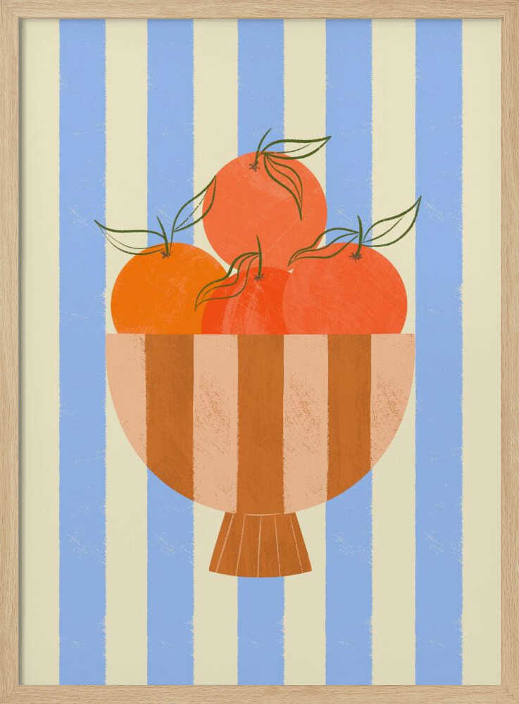 Orangenschale | Poster