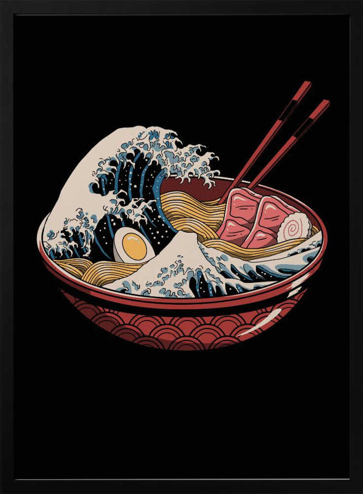 Great Ramen Wave | Poster