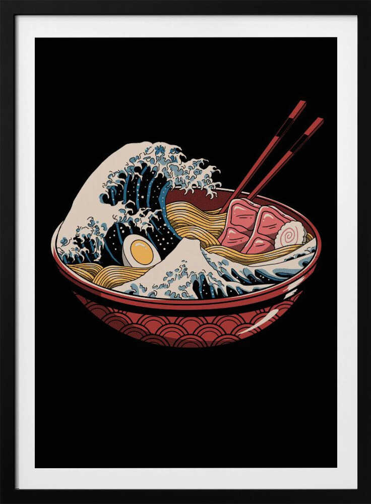 Great Ramen Wave | Poster