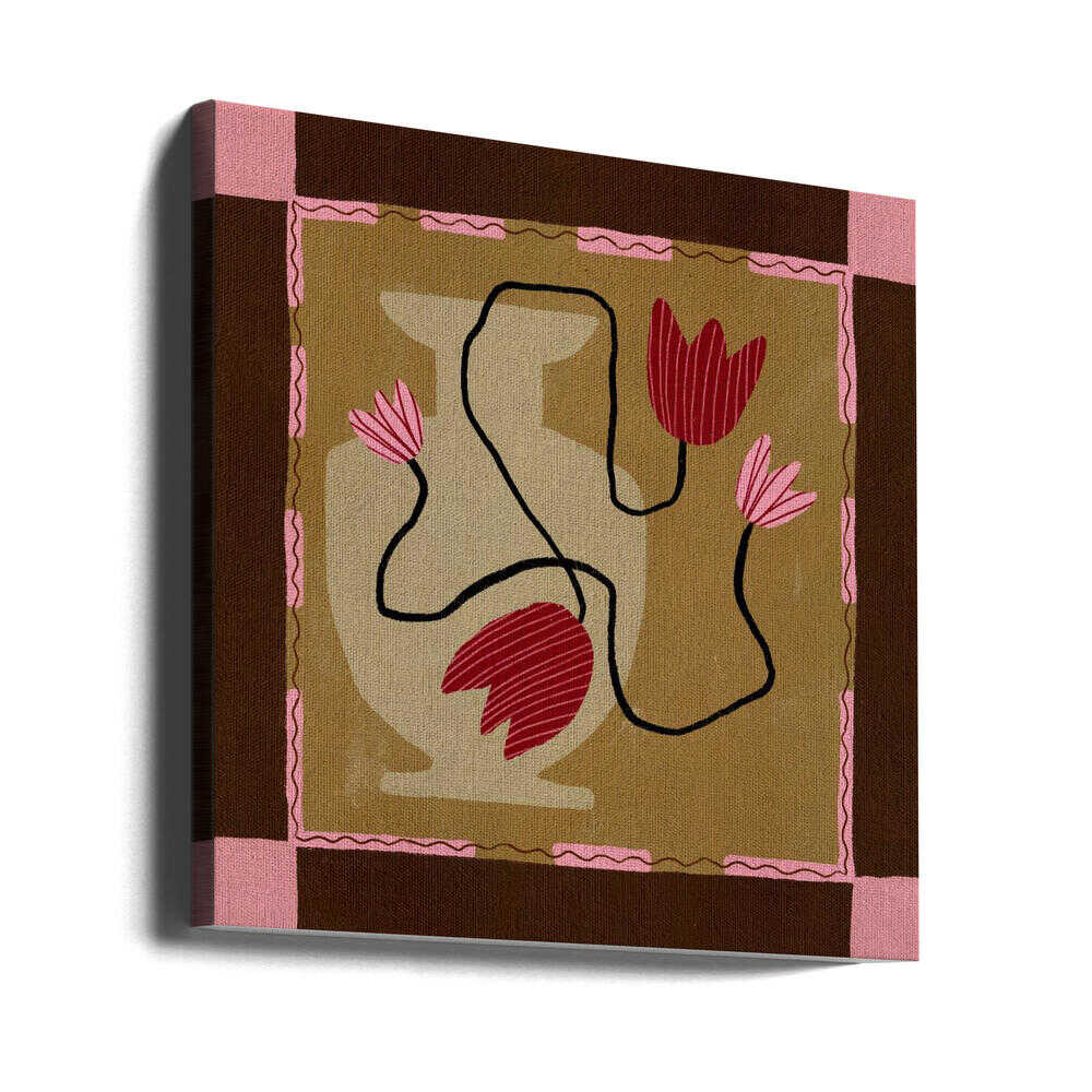 Fleurs hors du vase 4 | Toile