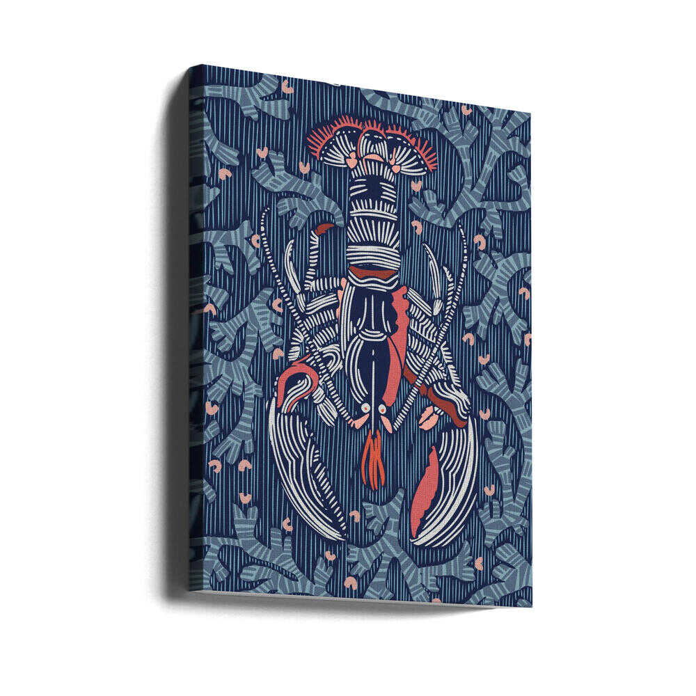 Marine à noyau crustacé | Toile