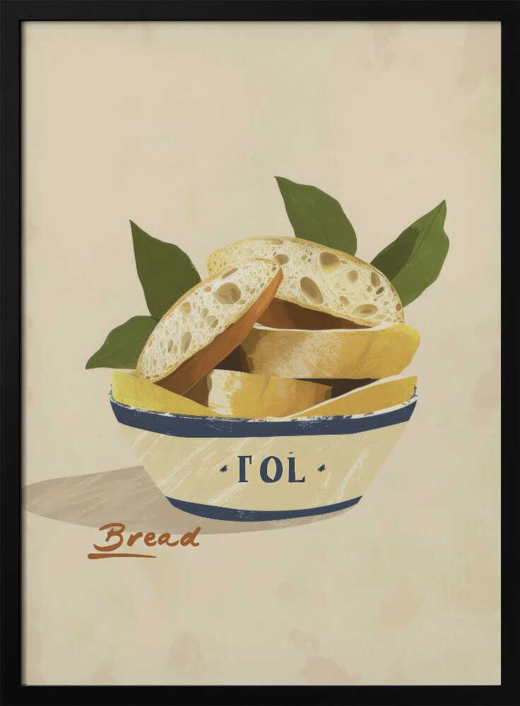 Brotschüssel-Genuss | Poster