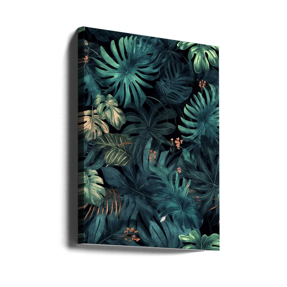 Nature Flowers and Leaves Watercolor Art (81) | Canvas