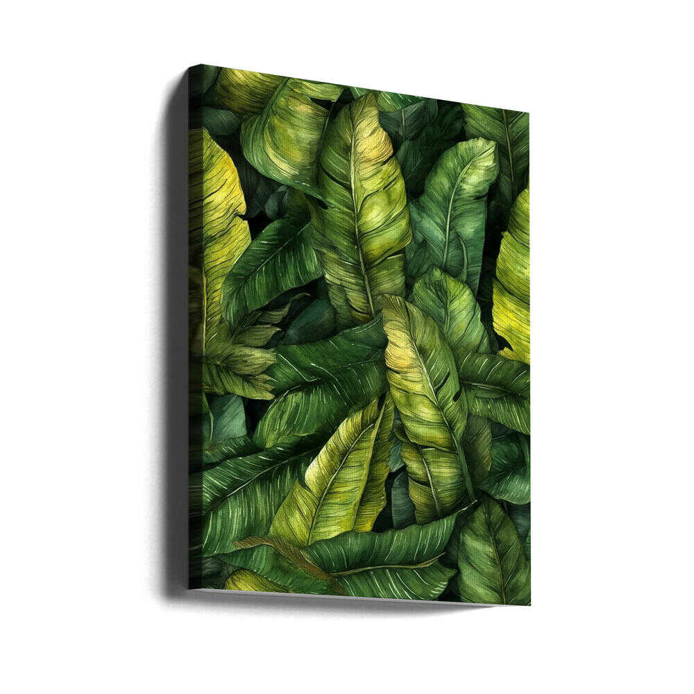 Aquarelles de fleurs et de feuilles (84) | Toile