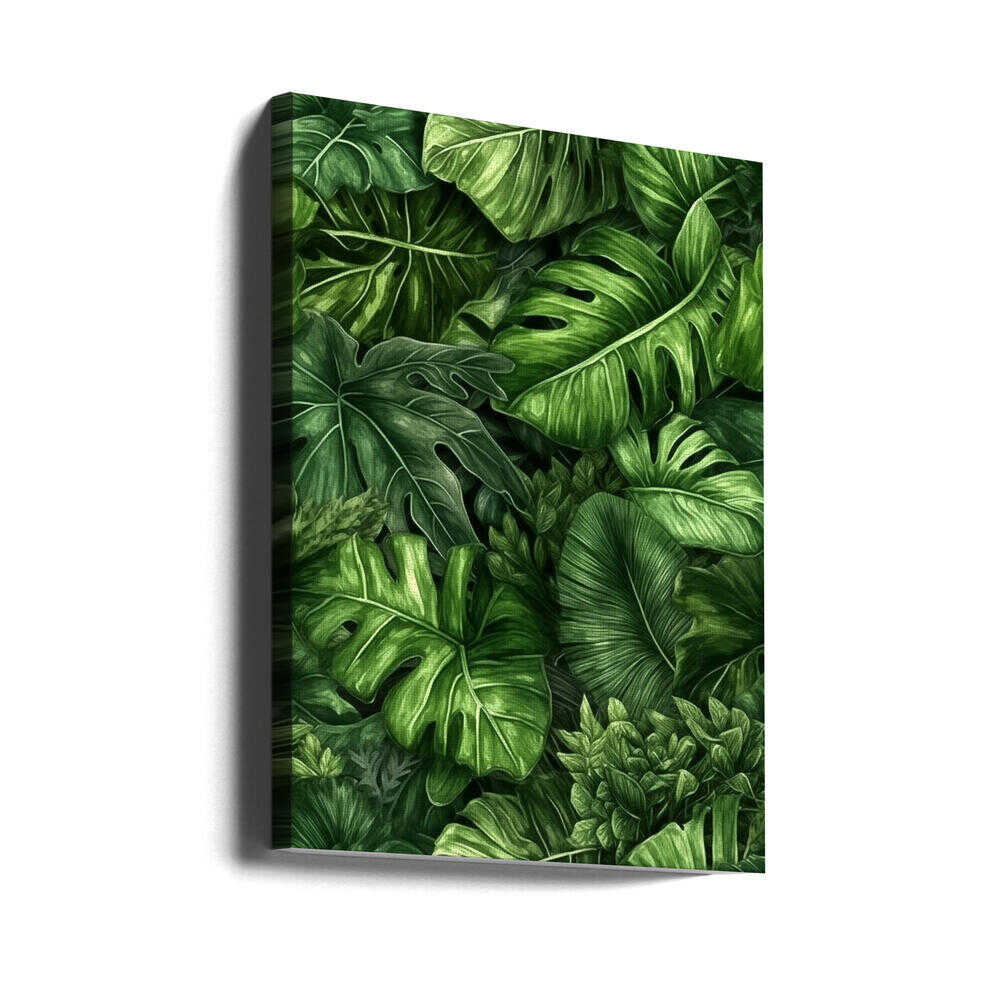 Nature Flowers and Leaves Watercolor Art (89) | Canvas