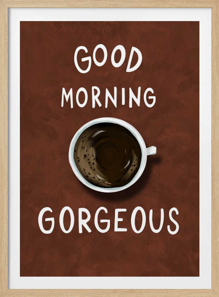 Bonjour beauté | Affiche