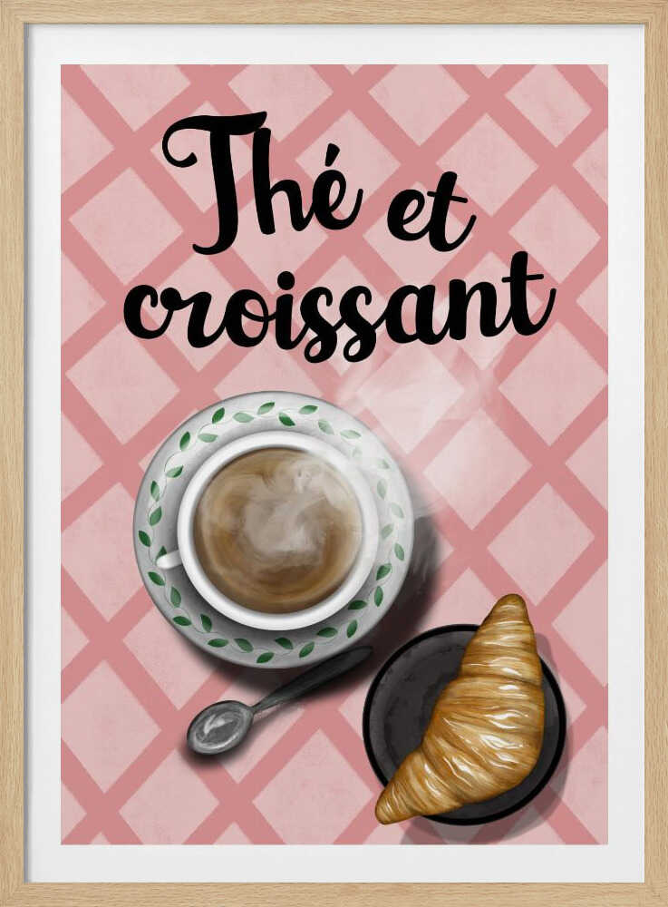 Das Et Croissant | Poster