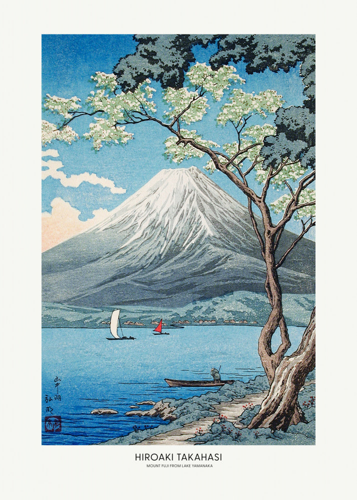 Mount Fuji From Lake Yamanaka | Poster
