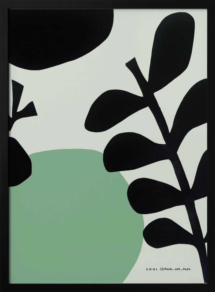Affiche minimaliste pour jardin, art mural botanique avec illustrations de plantes |