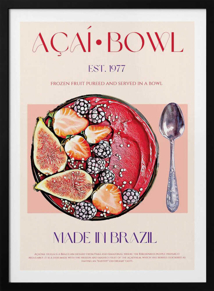 Acai Bowl | Poster