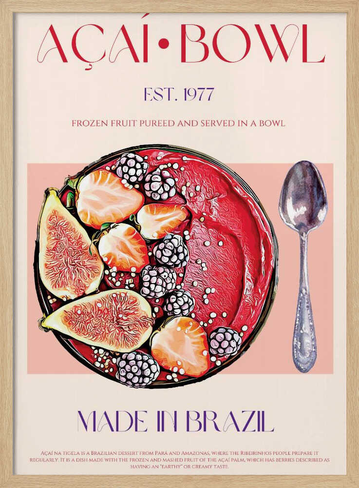 Acai Bowl | Poster