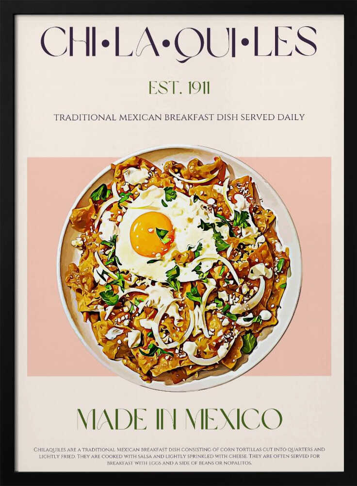 Chilaquiles Délices | Affiche