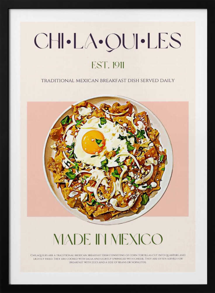 Chilaquiles Délices | Affiche