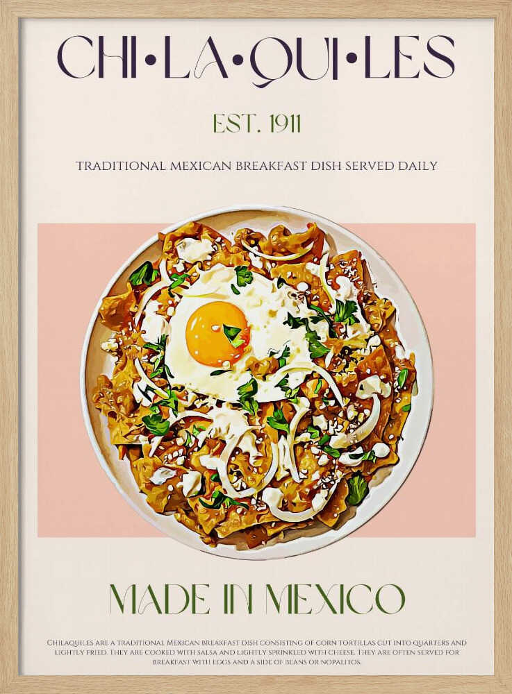 Chilaquiles Délices | Affiche