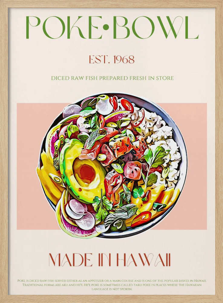 Hawaiian Flavor Bliss | Poster