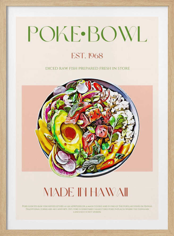 Hawaiian Flavor Bliss | Poster