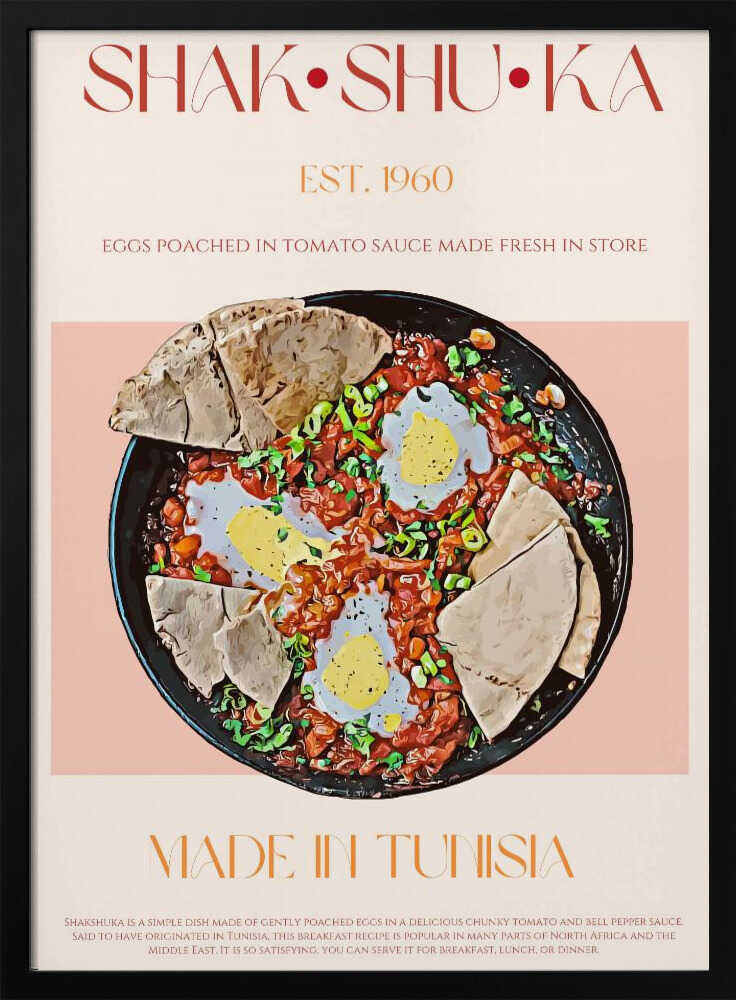Tunesische Shakshuka | Poster