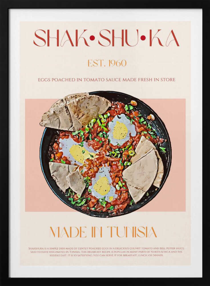 Tunesische Shakshuka | Poster